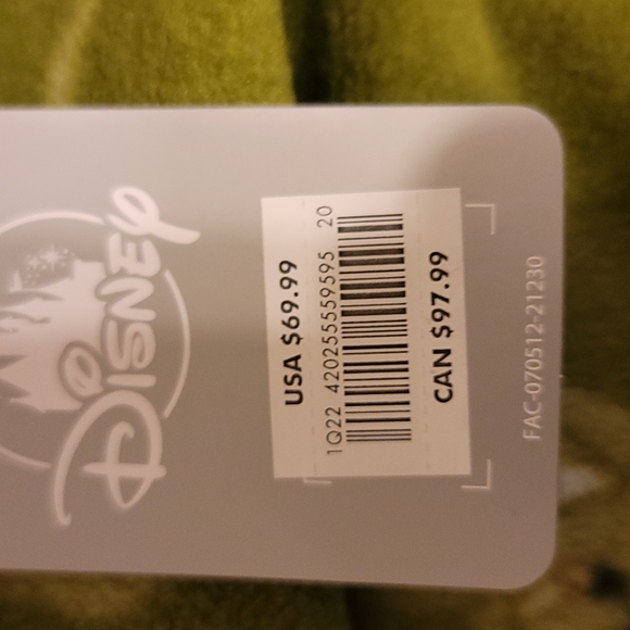 PRINCESS AND THE FROG PRINCE NAVEEN FLEECE ZIPPER SWEATER - Picture 2 of 4